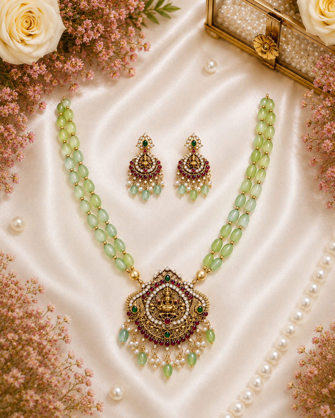 Lakshmi Pearl Heritage Necklace