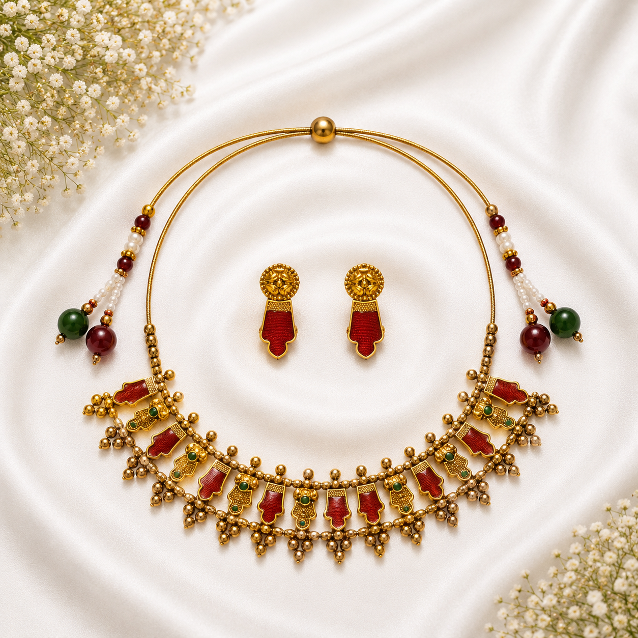 Padakkam Temple Necklace Set