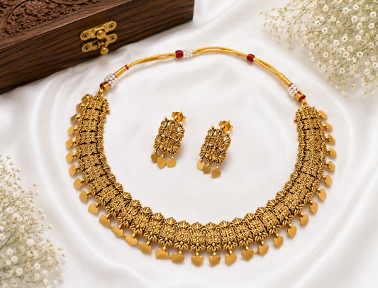 Heritage Floral Heart Elakkathali Set