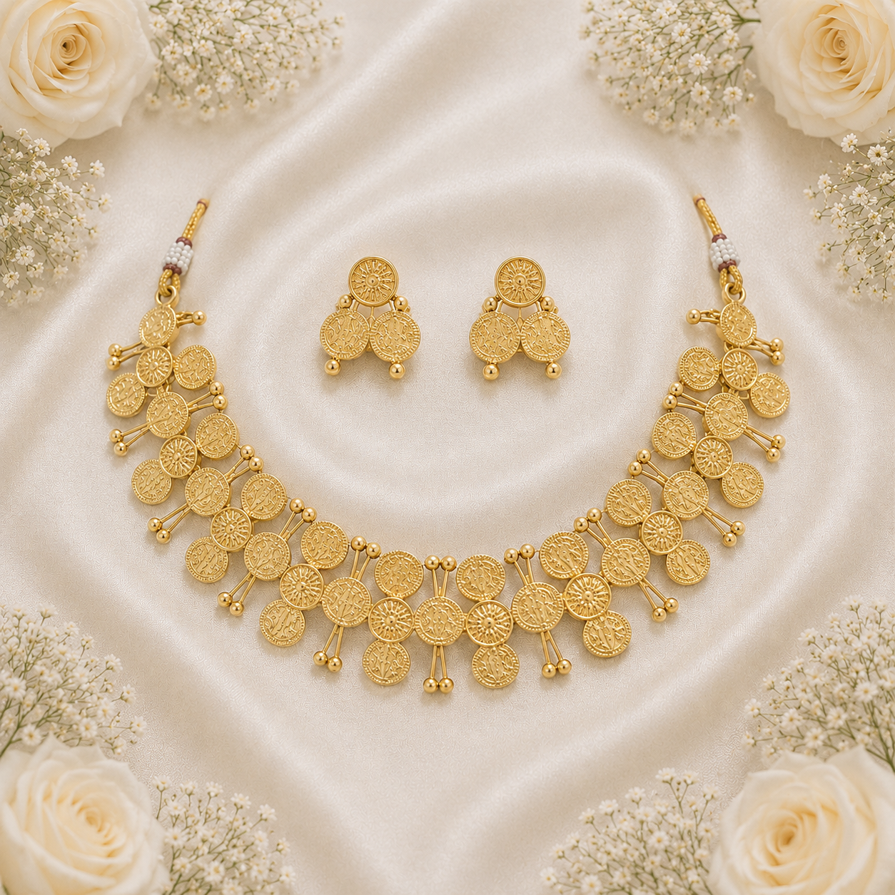 Heritage Coin Charm Necklace Set