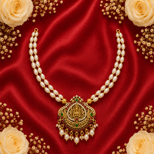 Lakshmi Pearl Heritage Necklace